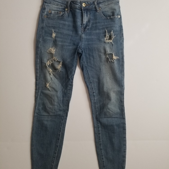 Pistola Distressed Denim Jeans - Picture 1 of 6